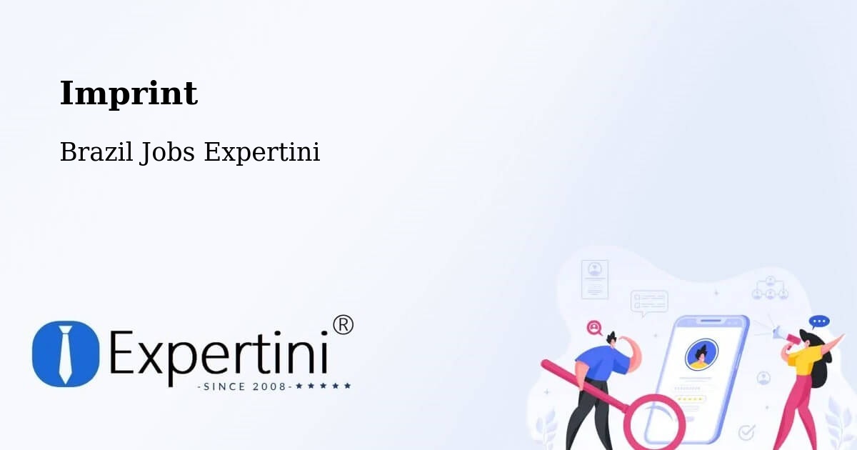 Imprint – Ouroeste - Brazil Jobs Expertini